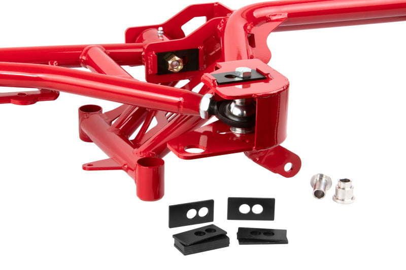 UMI Performance 98-02 GM F-Body K-Member LSX Rr Roll Center Increase- Red Engine Mounts UMI Performance