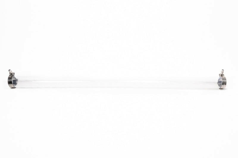 Radium Fuel Fill Neck Hose Kit 1.5in Clear Filler Necks Radium Engineering