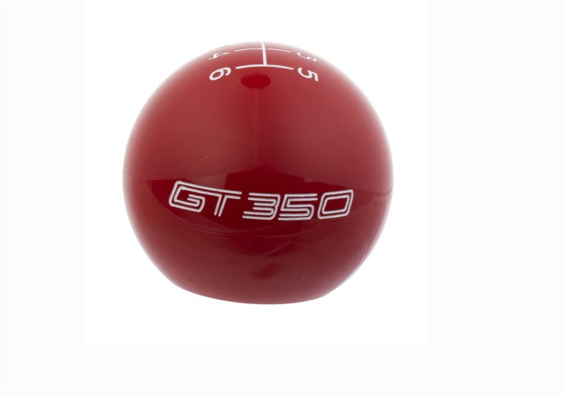 Ford Racing 15-19 Mustang GT350 Shift Knob 6-Speed - Red Shift Knobs Ford Racing