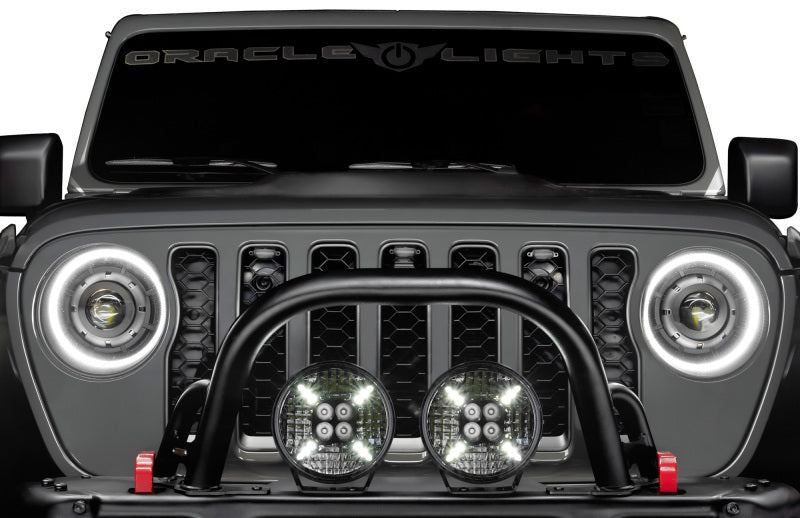 Oracle Universal Pre-Runner Style LED Grill Light Kit (New Style) - Amber w/Tinted Lens Light Strip LED ORACLE Lighting