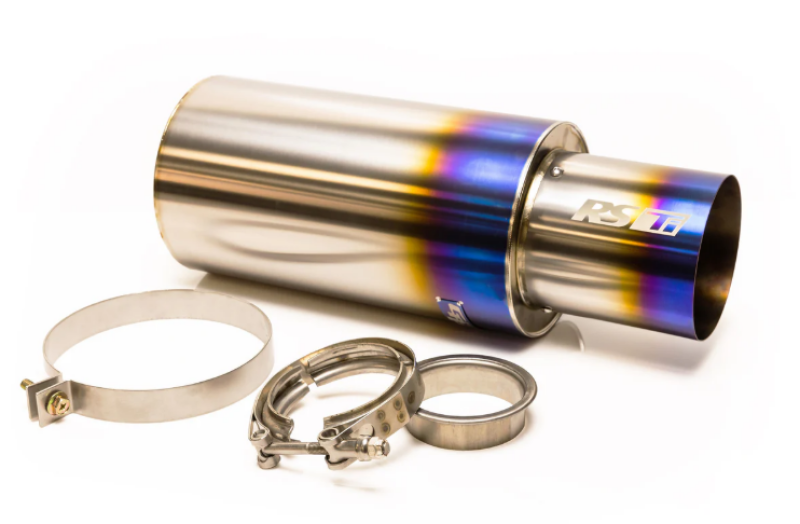 GReddy Universal 3in 3-Bolt Tip Revolution Ti Muffler Muffler GReddy