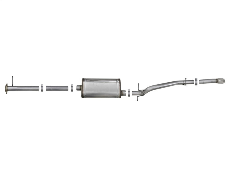 aFe MACH Force-Xp Hi-Tuck 3in. 409 SS C/B Exhaust 15-18 GM Colorado L4-2.5L/V6-3.6L - Polished Tip Catback aFe