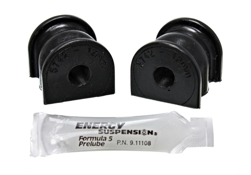 Energy Suspension 01-05 Honda Civic/CRX Black 12mm Rear Sway Bar Bushings Bushing Kits Energy Suspension