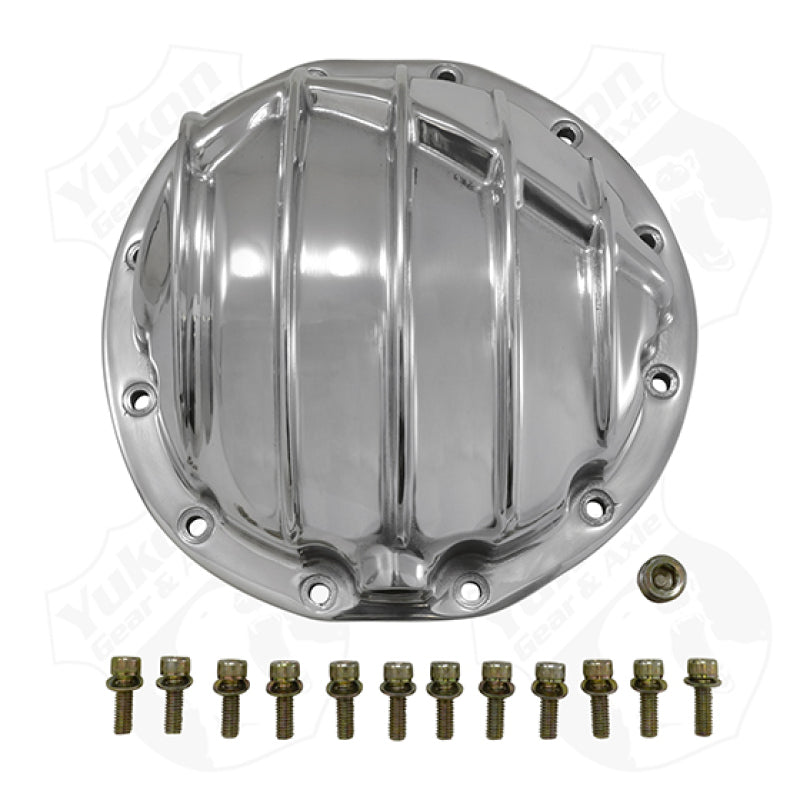 Yukon Gear Polished Aluminum Cover For GM 12 Bolt Car Diff Covers Yukon Gear & Axle