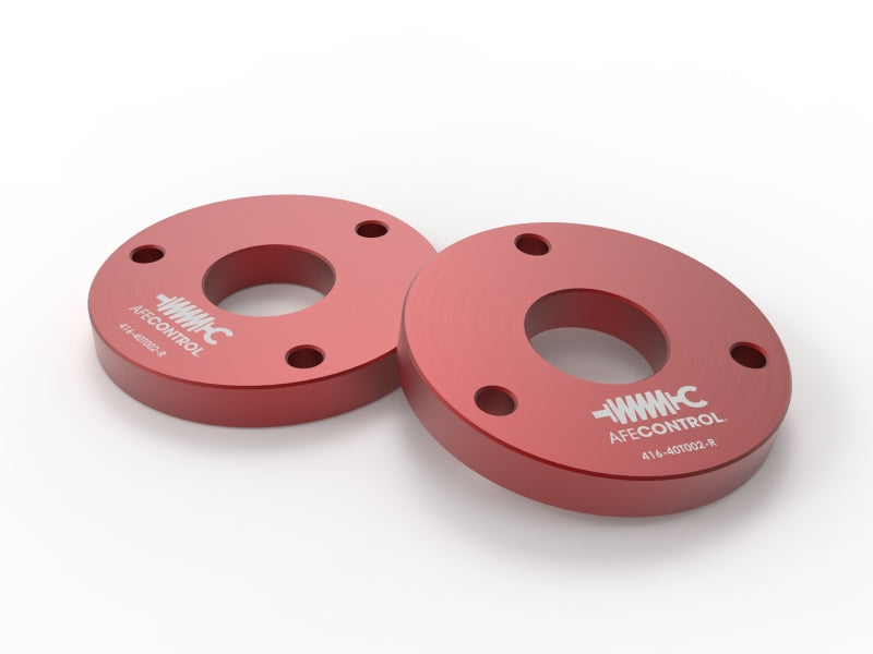 aFe CONTROL 23-24 Chevrolet Colorado ZR2 / GMC Canyon AT4X L4 2.7L (t) 1.25in Leveling Kit - Red Leveling Kits aFe