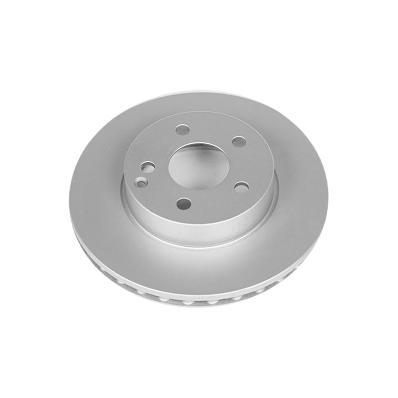 Power Stop 12-15 Mercedes-Benz C250 Front Evolution High Carbon Geomet Coated Rotor Brake Rotors - OE - Cryo PowerStop