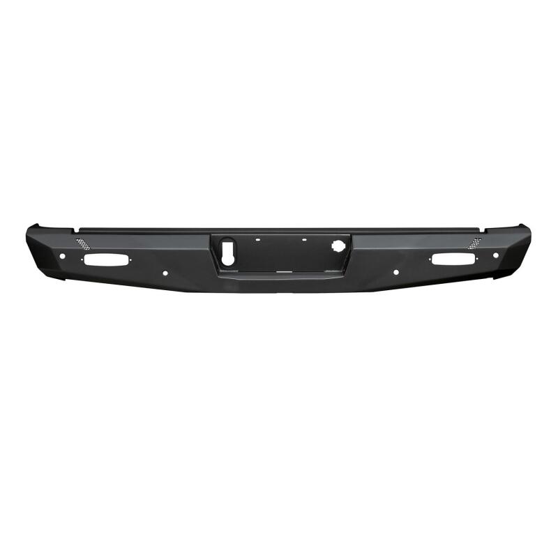 Westin 14-18 Chevy Silverado 1500 Pro-Series Rear Bumper - Textured Black Bumpers - Steel Westin