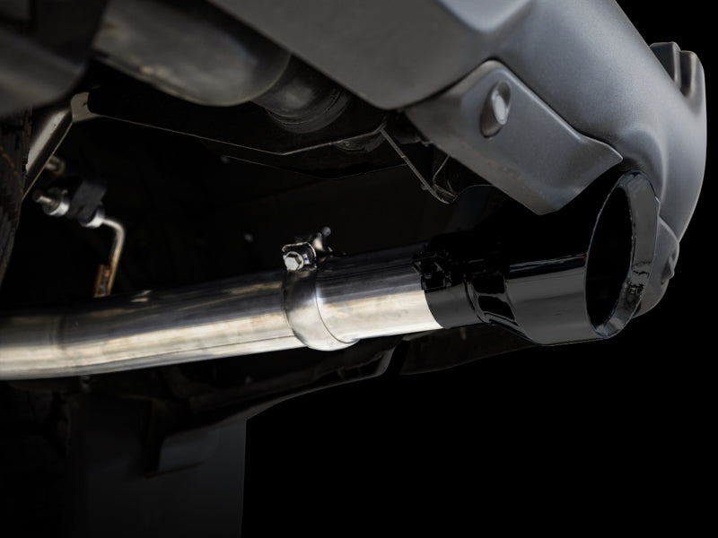 AWE Tuning 19-21 RAM 1500 5.7L (w/Cutouts) 0FG Dual Rear Exit Cat-Back Exhaust - Diamond Black Tips Catback AWE Tuning