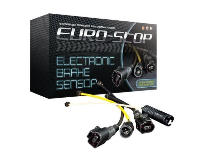 Power Stop Mercedes-Benz (Various Fitments) Front or Rear Euro-Stop Electronic Brake Pad Wear Sensor Brake Hardware PowerStop