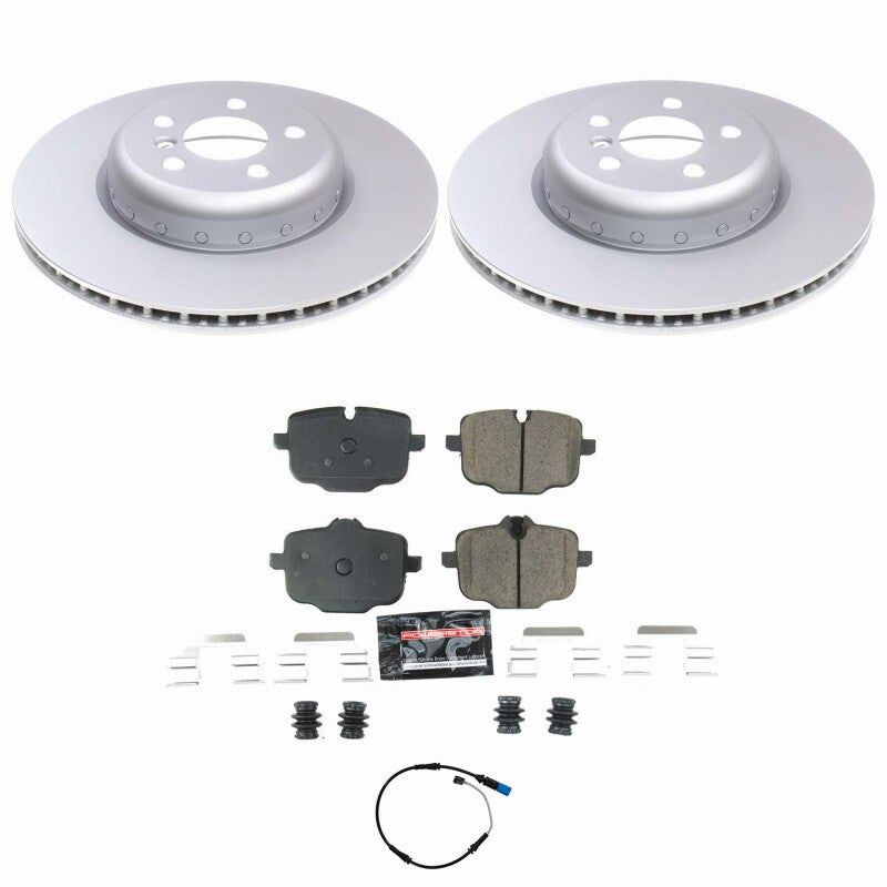 Power Stop 22-25 BMW iX Rear Z23 Coated Brake Kit Brake Kits - Performance D&S PowerStop