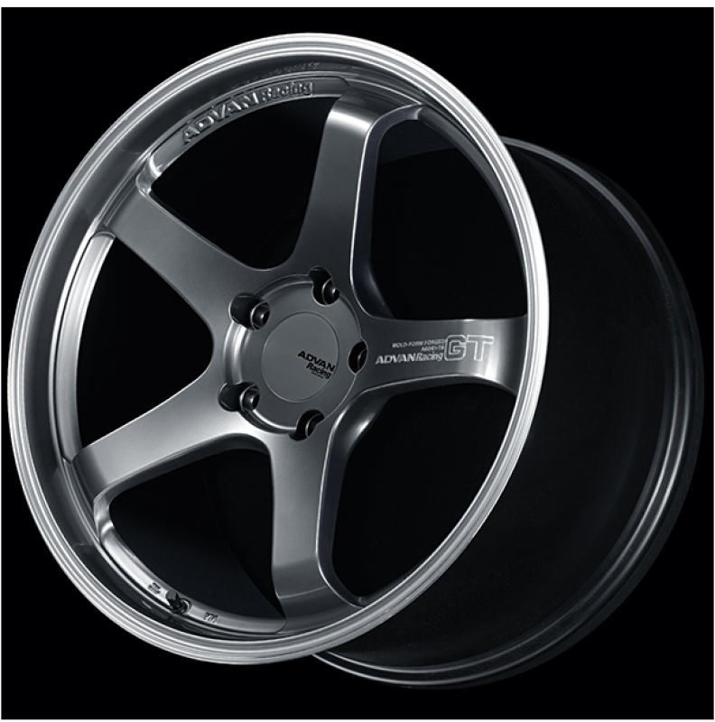 Advan GT 19X9.5 +45 CL-CL Racing Titanium Black Wheel Wheels - Forged Advan
