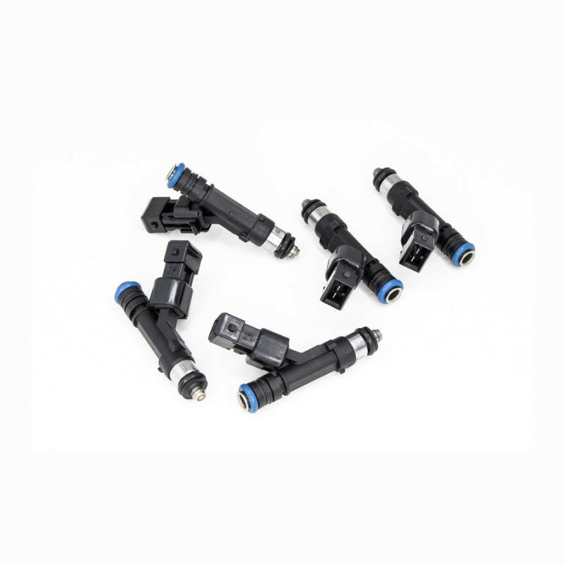 DeatschWerks 92-08 Volv L5 Turbo White Block 900cc Injectors - Set of 5 Fuel Injector Sets - 5Cyl DeatschWerks