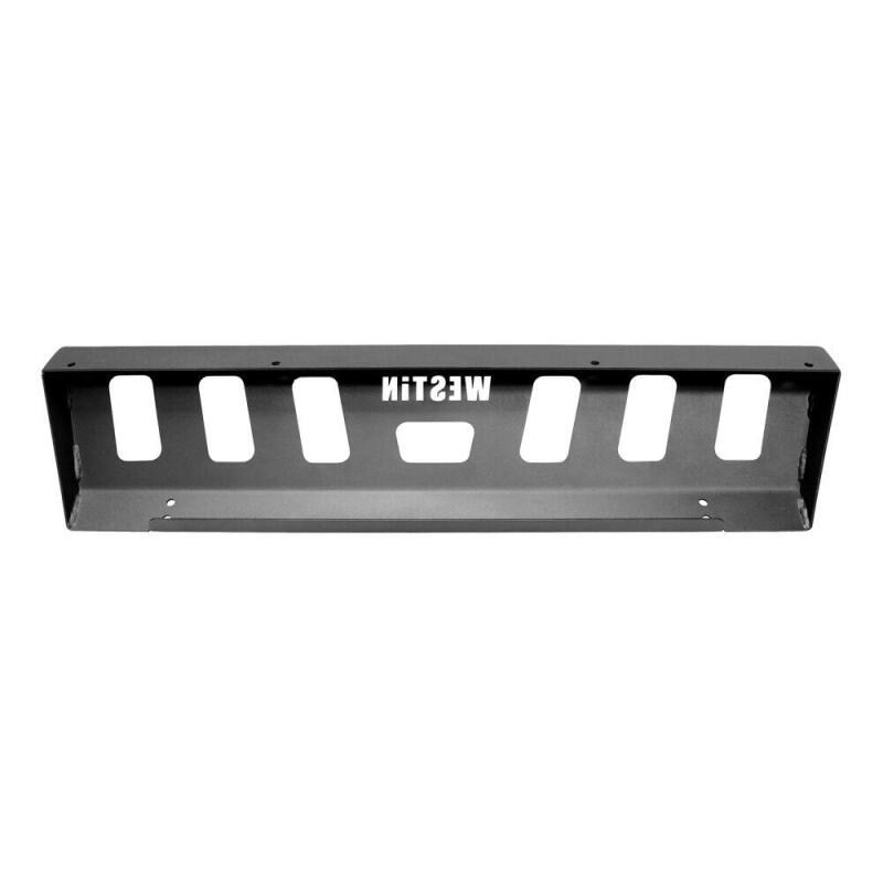 Westin 18-19 Jeep Wrangler JL Front Bumper Skid Plate - Textured Black Skid Plates Westin