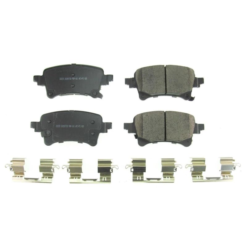 Power Stop 2020 Jeep Gladiator Rear Z17 Evolution Ceramic Brake Pads w/Hardware Brake Pads - OE PowerStop