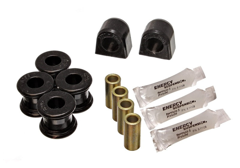 Energy Suspension 02-06 Subaru Impreza/WRX Black 20mm Rear Sway Bar Bushing Set Bushing Kits Energy Suspension