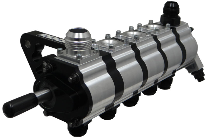 Moroso T3 Series 5 Stage Dry Sump Oil Pump - Tri-Lobe - Left Side - .900 Pressure Oil Pumps Moroso
