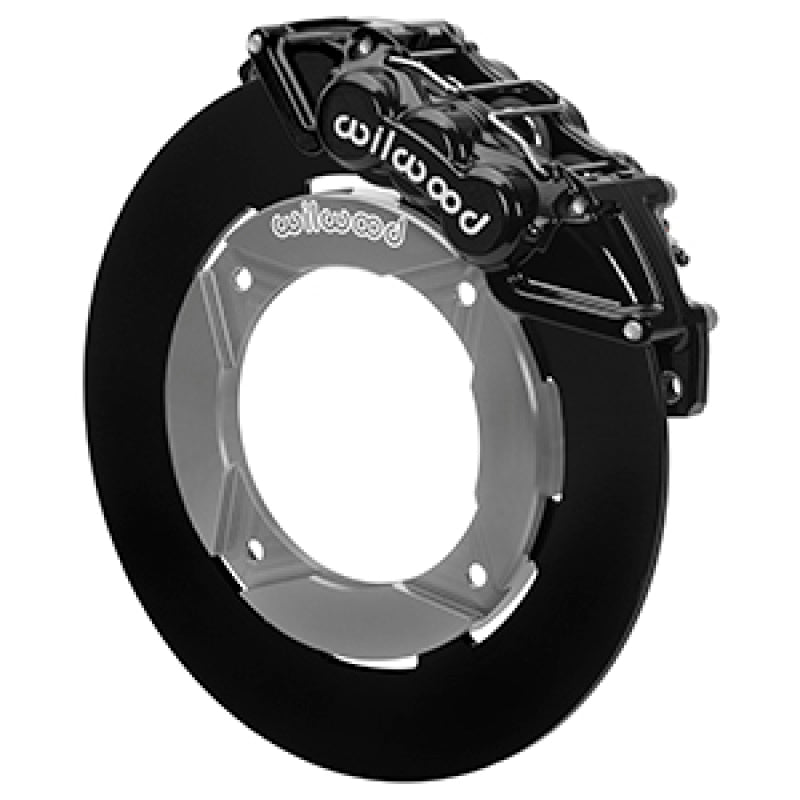 Wilwood 2019 Polaris Turbo UTV6 Front Kit 11.25in - Black Brake Kits - Performance Drill Wilwood