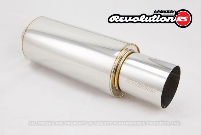 GReddy 2.5in Universal Revolution Muffler Muffler GReddy