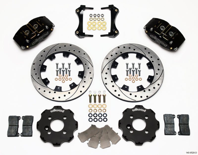 Wilwood Dynapro Radial Front Kit 12.19in Drilled Mini Cooper Big Brake Kits Wilwood