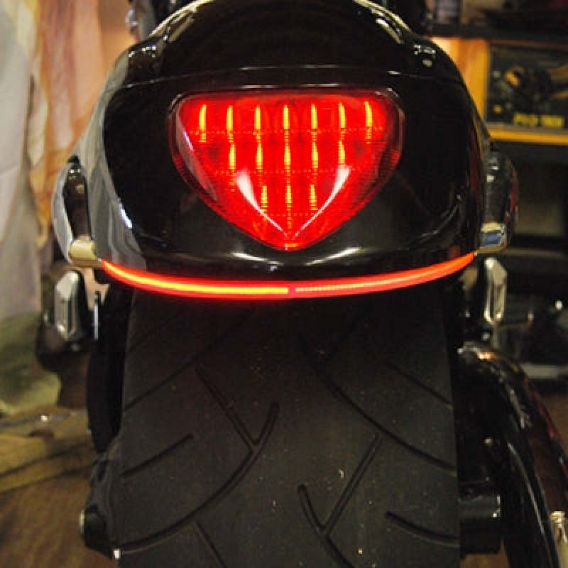 New Rage Cycles 06+ Suzuki M109R Rear Turn Signals w/Load EQ - Red Lights Corner New Rage Cycles