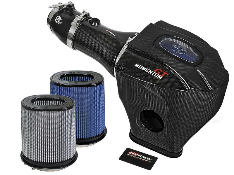 aFe Momentum GT Black Series Carbon Fiber CAIS 2017 Dodge Challenger/Charger SRT Hellcat V8-6.2L(sc) Air Intake Components aFe