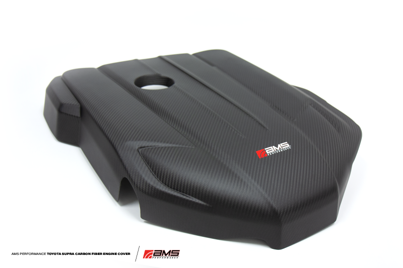 AMS Performance 2020+ Toyota GR Supra Carbon Fiber Engine Cover Engine Covers AMS
