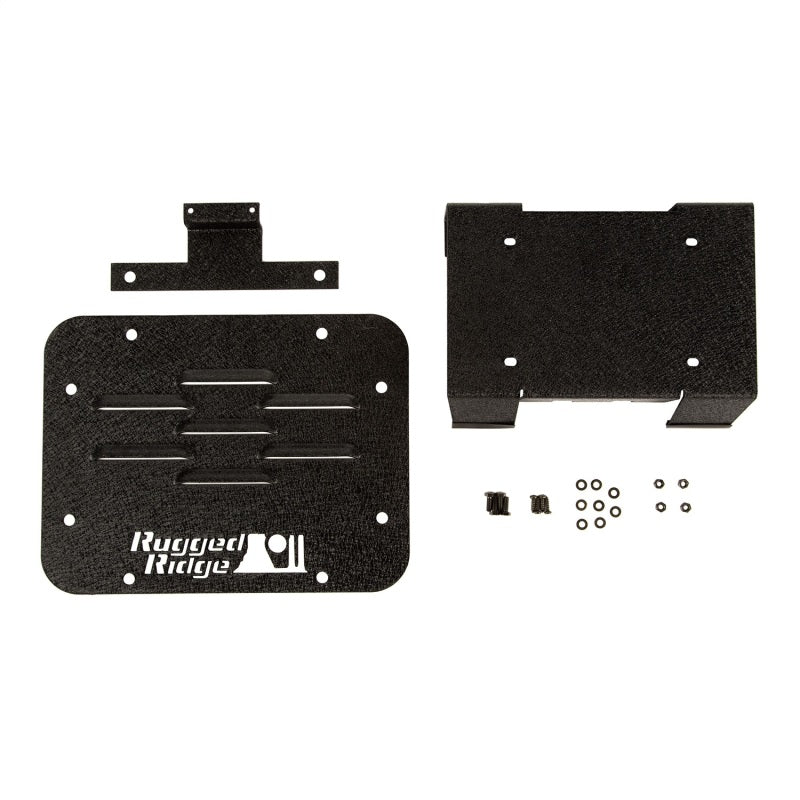 Rugged Ridge Tire Carrier Delete Kit 07-18 Jeep Wrangler JK Spare Tire Carriers Rugged Ridge