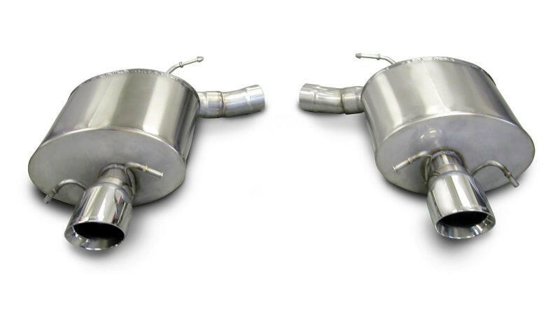 Corsa 2009-2014 Cadillac CTS Sedan V 6.2L V8 Polished Touring Axle-Back Exhaust Axle Back CORSA Performance