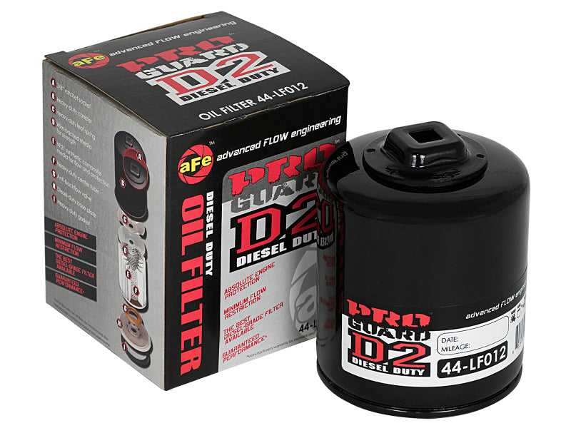 aFe Pro GUARD D2 Oil Filter 07-14 GM Trucks V8 4.8L/5.3L/6.0L/6.2L (4 Pack) Oil Filters aFe