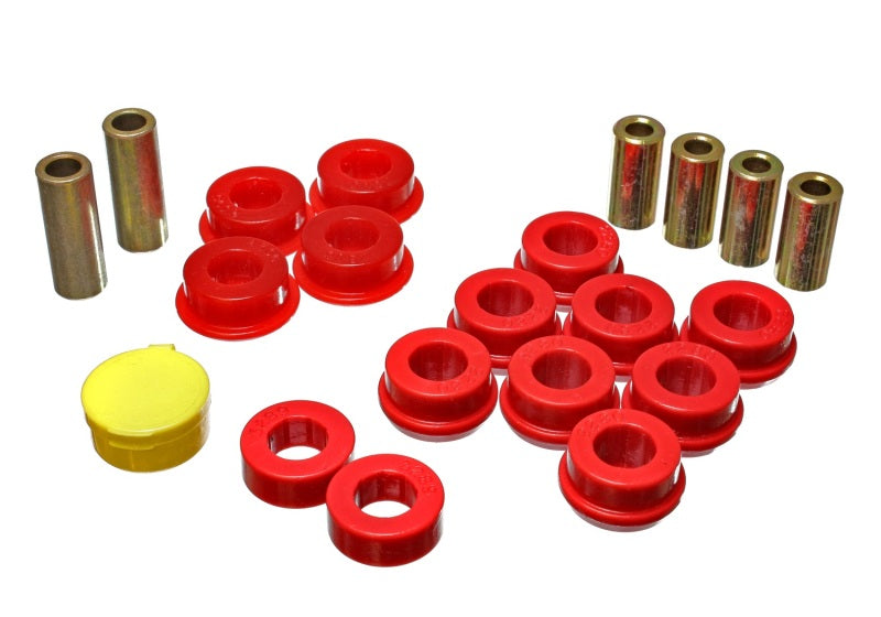 Energy Suspension 90-93 Honda Accord/Odyssey Red Front Control Arm Bushing Set Bushing Kits Energy Suspension