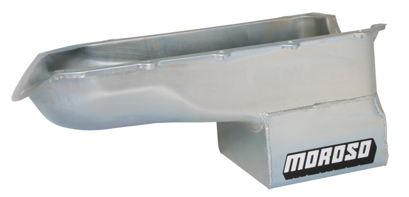 Moroso Pontiac V-8 (301-455) Extra Deep Wet Sump 8qt 9.75in Steel Oil Pan Oil Pans Moroso