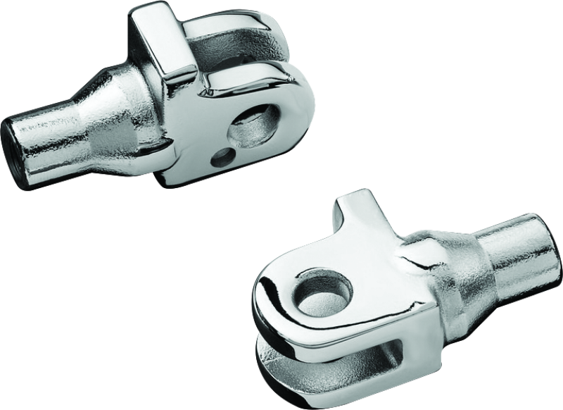 Kuryakyn Tapered Peg Adaptor Triumph Chrome Bolts Kuryakyn