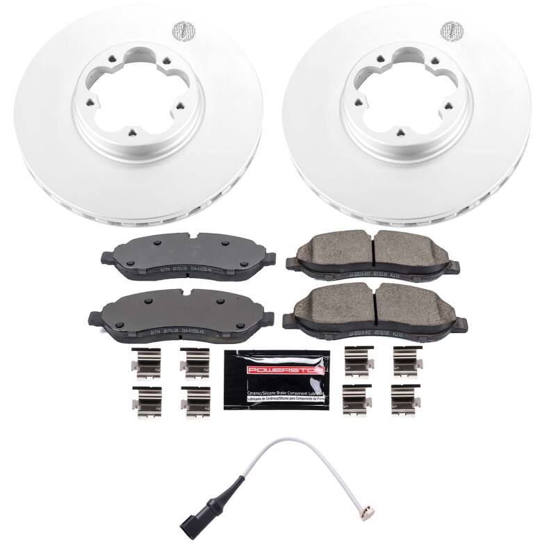 Power Stop 20-24 Ford Transit-350 HD Front Z23 Coated Brake Kit Brake Kits - Performance D&S PowerStop