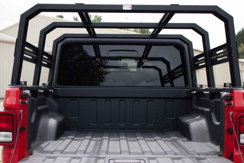 Fishbone Offroad 20+ Jeep Gladiator Bed Rack Full Tackle Rack - Black Powdercoat Bed Racks Fishbone Offroad