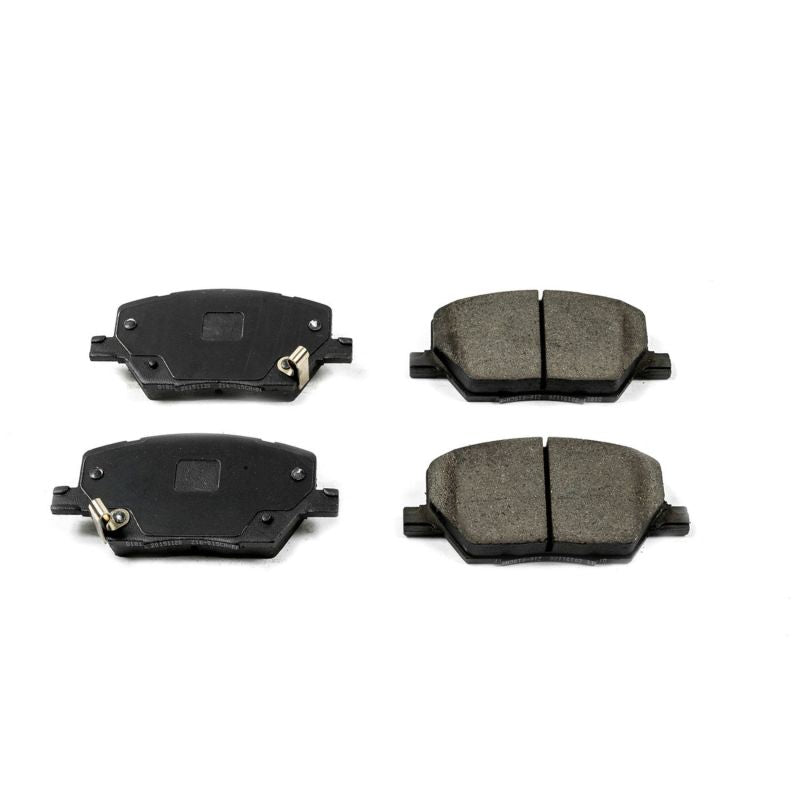 Power Stop 16-18 Fiat 500X Front Z16 Evolution Ceramic Brake Pads Brake Pads - OE PowerStop