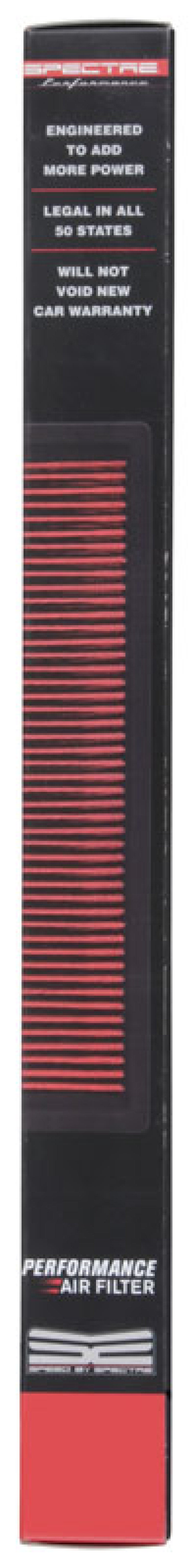 Spectre 2007 Chevy Camaro 3.8L/5.7L V6/V8 F/I Replacement Panel Air Filter Air Filters - Drop In Spectre