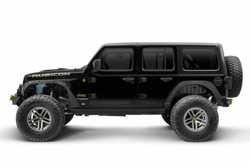 Bushwacker Trail Armor Fender Delete Kit 18-21 Jeep Wrangler JL 2DR/4DR Body Armor & Rock Rails Bushwacker