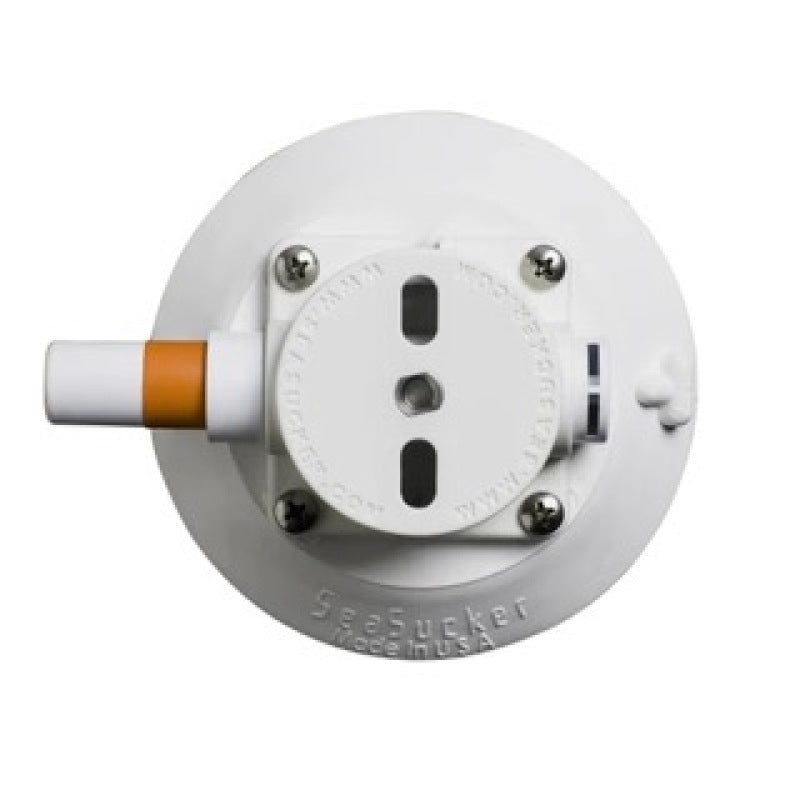 SeaSucker 4.5in. SeaSucker - White Mounts - Hooks/Handles/Utility SeaSucker