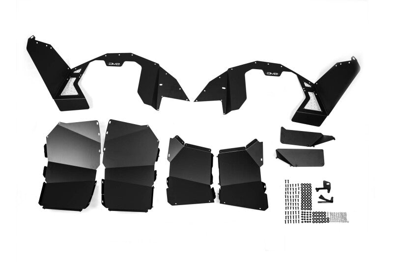 DV8 Offroad 21-25 Ford Bronco Addictive Desert Designs Front Inner Fender Liners Wheel Well Liners DV8 Offroad