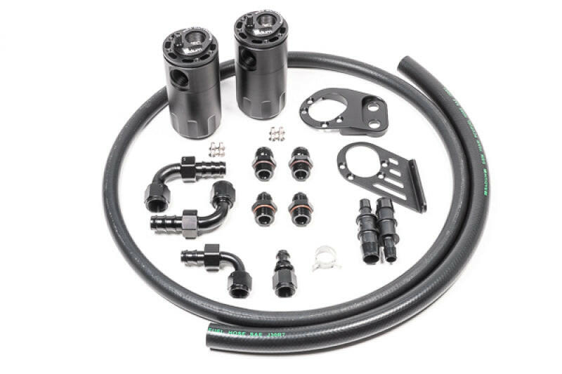 Radium Engineering Dual Catch Can Kit Fiesta ST Fluid Lock Oil Catch Cans Radium Engineering