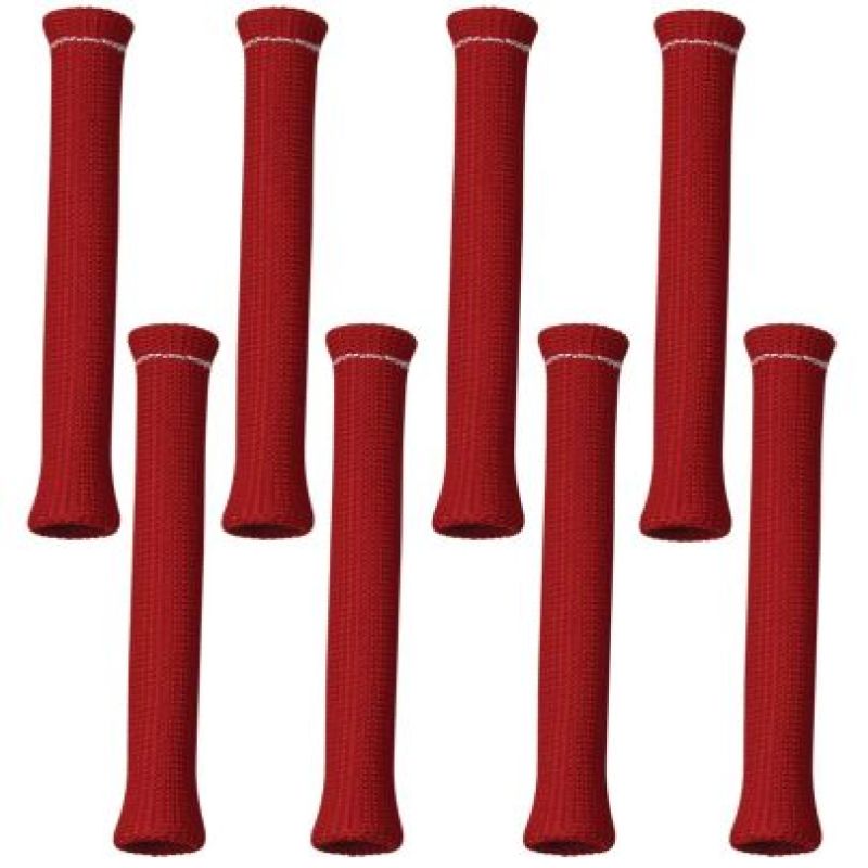 Moroso High Temperature Spark Plug Boot Protectors - Red (8 Pack) Spark Plugs Moroso