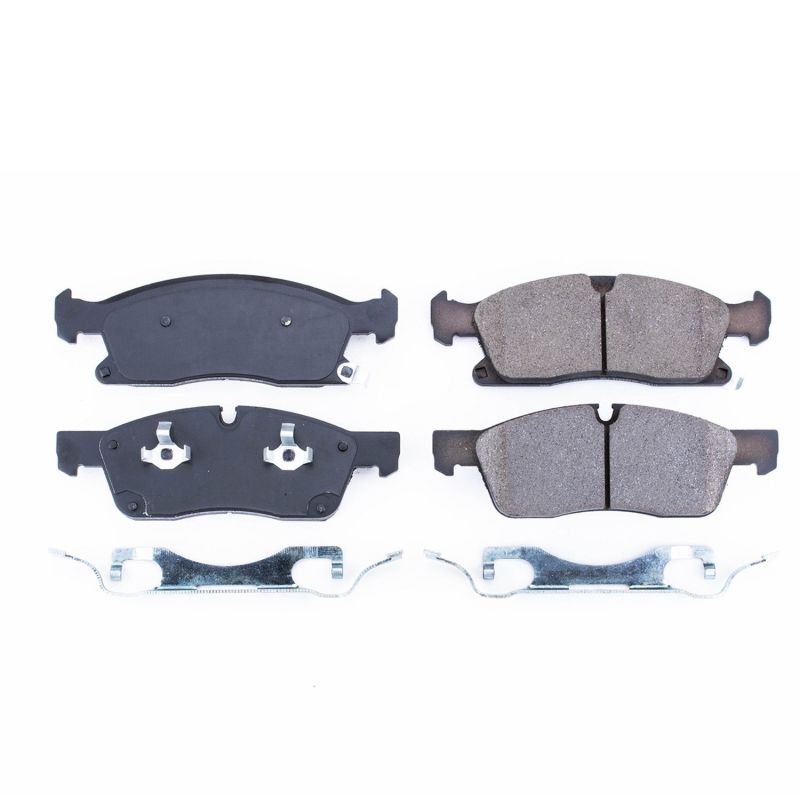 Power Stop 11-16 Dodge Durango Front Z17 Evolution Ceramic Brake Pads w/Hardware Brake Pads - OE PowerStop