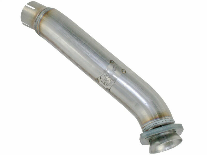 aFe Power Twisted Steel Loop Delete D/P Aluminized Steel 12-18 Jeep Wrangler (JK) V6 3.6L Downpipes aFe