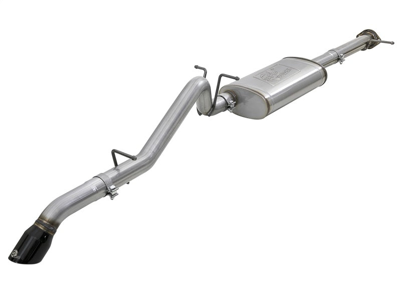 aFe MACH Force-Xp Hi-Tuck 3in. 409 SS C/B Exhaust 15-18 GM Colorado/Canyon L4-2.5L/V6-3.6L - Blk Tip Catback aFe