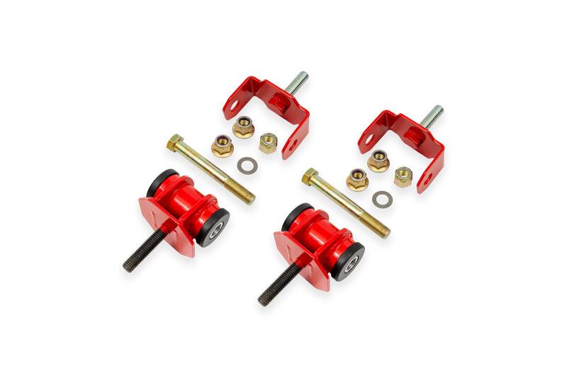 BMR 97-04 Chevrolet C5 Corvette (Inc. Z06) Delrin Motor Mount Kit - Red Engine Mounts BMR Suspension
