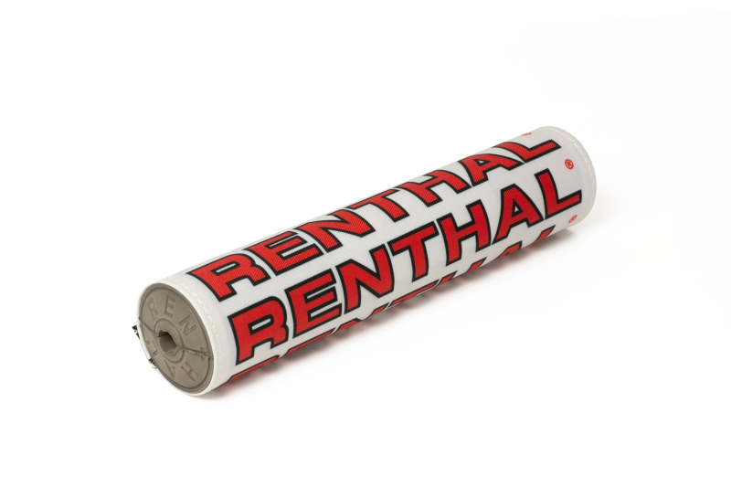 Renthal Vintage SX Pad - White/ Black/ Red Bar Pads Renthal