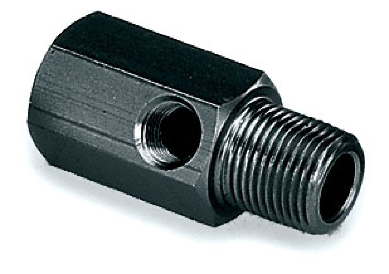 Moroso Fuel Pressure Gauge Fitting - 3/8in NPT Female to 3/8in NPT Male Fittings Moroso