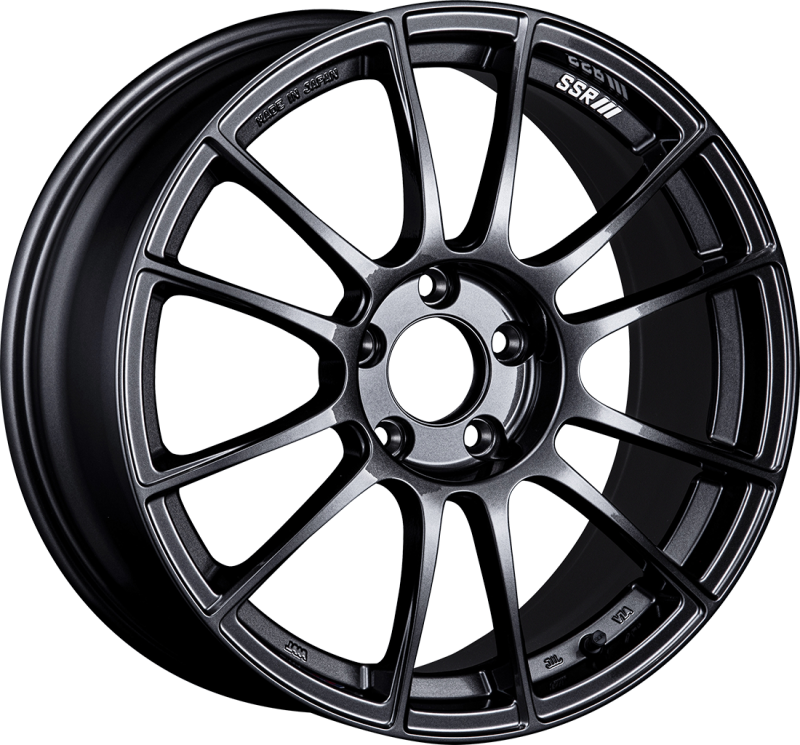 SSR GTX04 18x7.5 5x114.3 50mm Offset Dark Gunmetal Wheel Wheels - Cast SSR