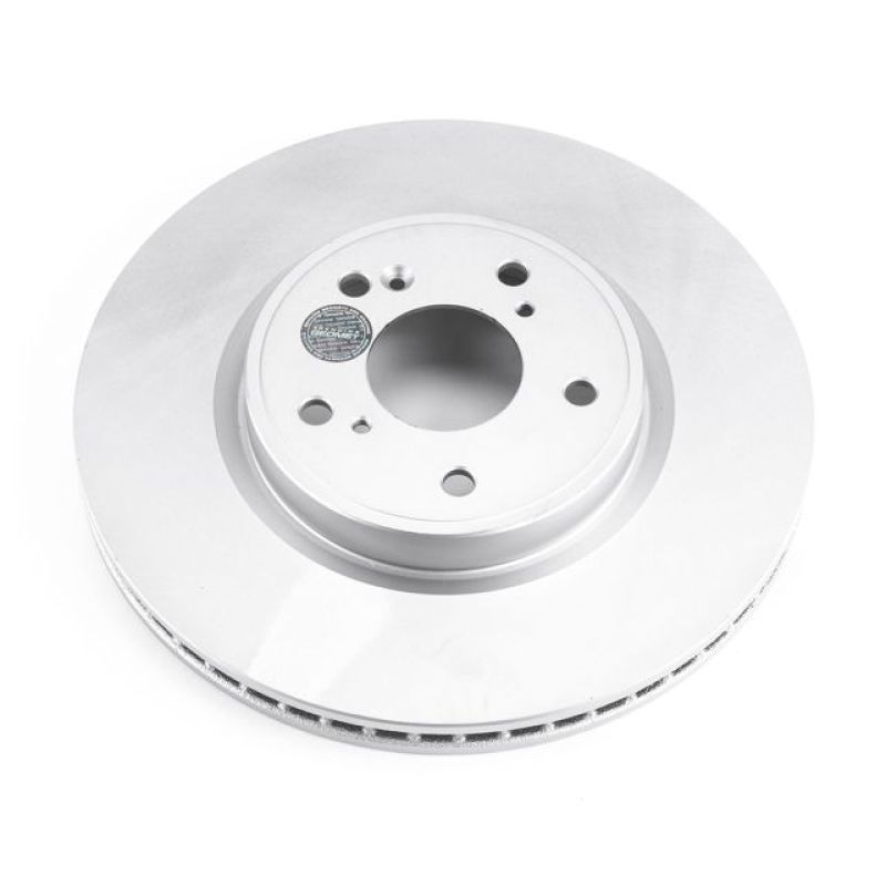 Power Stop 2018 Honda Accord Front Evolution Geomet Coated Rotor Brake Rotors - OE - Cryo PowerStop
