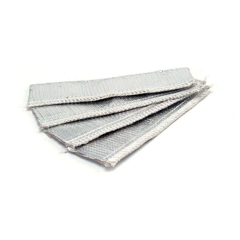 DEI Plug Wire Sheath 3/4in x 6in - 4-pack - Aluminum Thermal Sleeves DEI